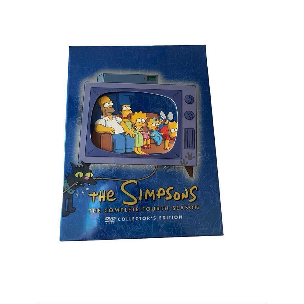 The Simpsons The Complete Fourth‎ Season DVD Collector's Edition Box Set